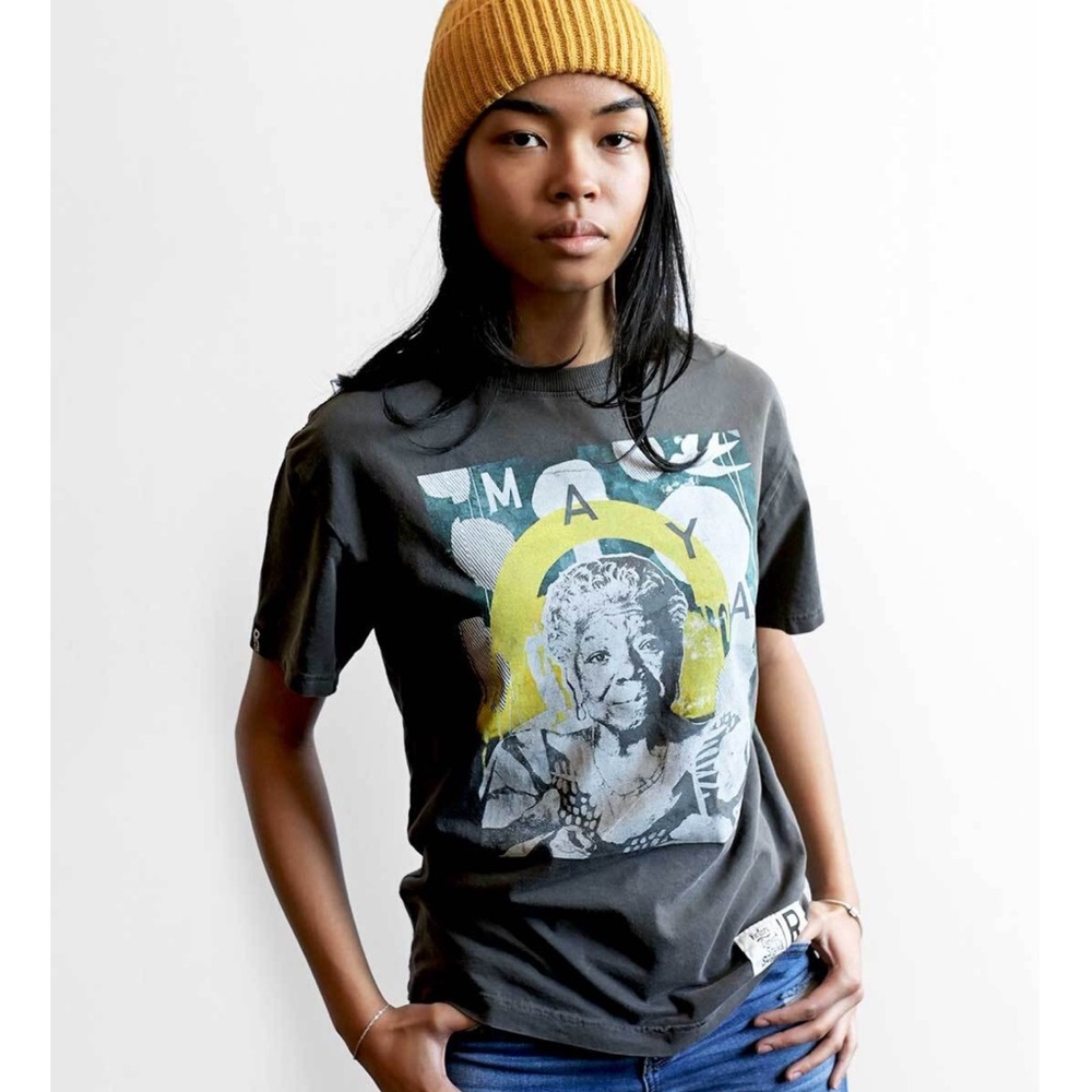 Maya Angelou Photo Black Women's Tee (Limited Edition) ♥️